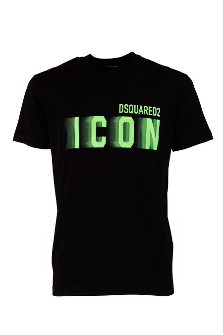 Shop DSQUARED2 Saldi T-shirt: DSQUARED2 t-shirt "Icon".
Girocollo.
Maniche corte.
Vestibilità regolare.
Composizione: 100% Cotone.
Fabbricato in Romania.. S79GC0082 S23009-971X